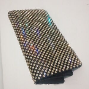 JW Robinson Los Angeles Sparkling ✨Dazzling Rhinestone Clutch Made in France